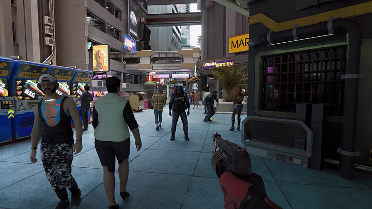 Cyberpunk 2077 gameplay streets walktroughs
